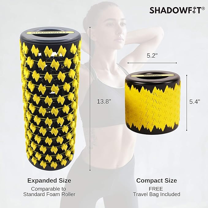 Foam Roller - Muscle Roller & Massage Roller for Trigger Point, Stretching Equipment for Legs, Hamstrings, Upper & Lower Back Pain