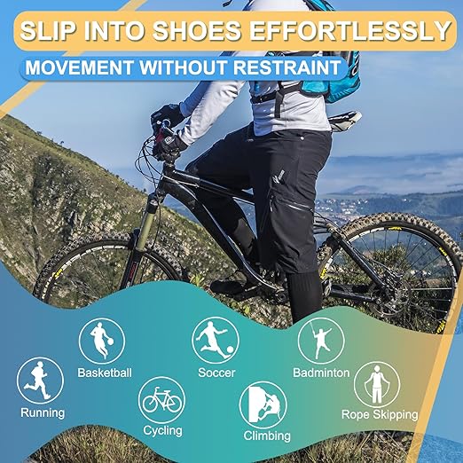 LISEPWU Copper Ankle Brace with Adjustable Compression Bandage, Ankle Support Compression Sleeve for Men & Women, for Foot Pain, Sprained Recovery, Achilles Tendonitis, Sports Protection(Magenta M)