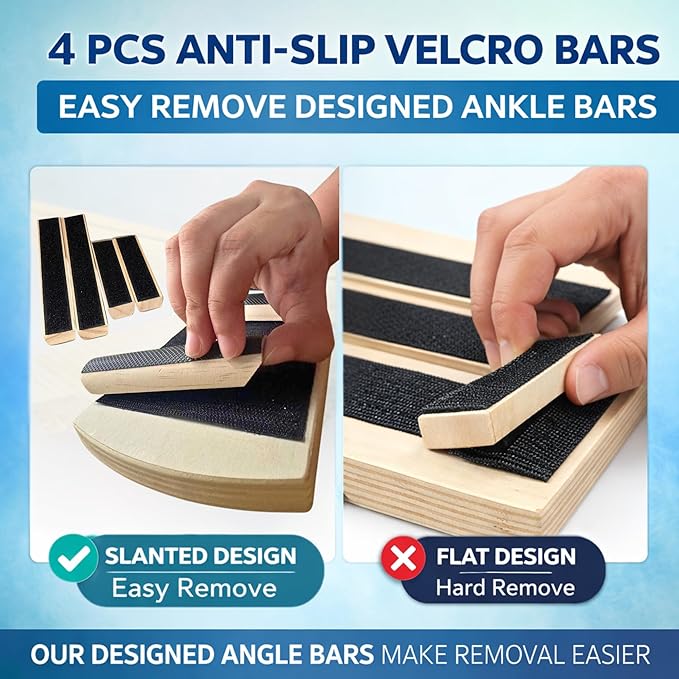 Birchwood Ankle Strengthener 5-IN-1 Ankle Foot Strengthener Exerciser for Sprained Ankle,Stability. Single Leg Balance Board, Posture Corrector, Posture Correction & Plantar Fasciitis Relief