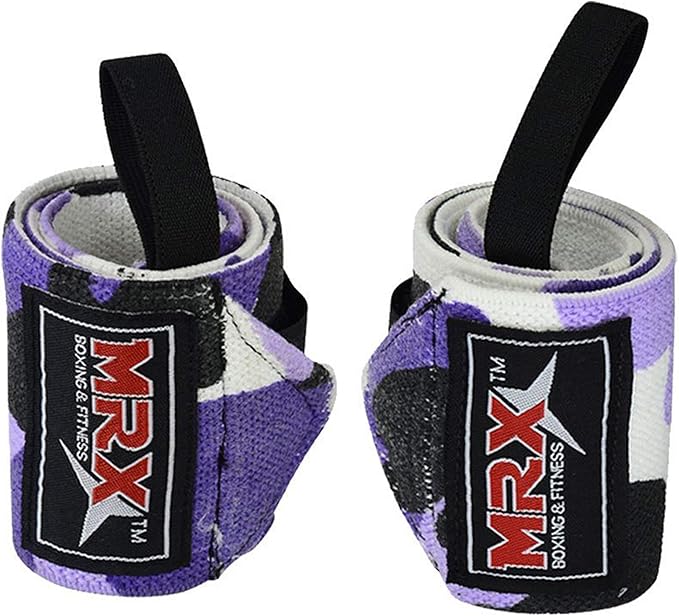 MRX Weight Lifting Gym Training Wrist Wraps for Wrist Support Bodybuilding Workout Wrap Men/Women