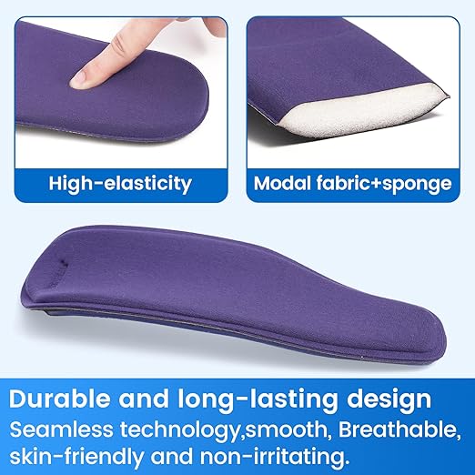 Velpeau Air Gel Foam Ankle Stabilizer Support Brace for Sprained Ankle, Ligament Injury, Tendonitis, Adjustable Rigid Stirrup Ankle Splint for Women and Men (Foam Version, Large, Right Foot)
