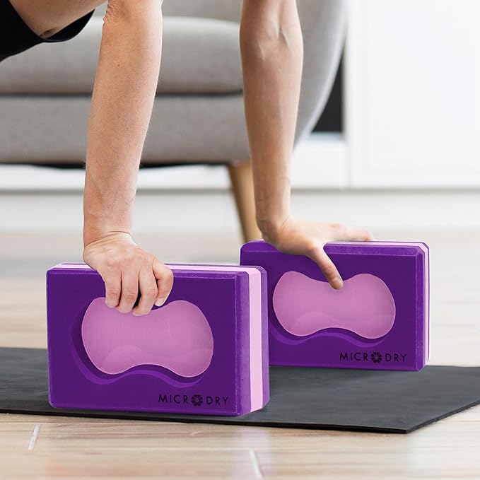 MicroDry Sure Grip Yoga Block