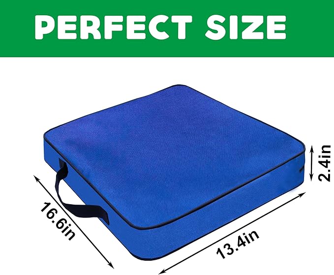 Stadium Cushions, Waterproof Outdoor bleacher seat Cushion, Kayak Canoe seat,Camping seat Cushion for Any Sports Events use