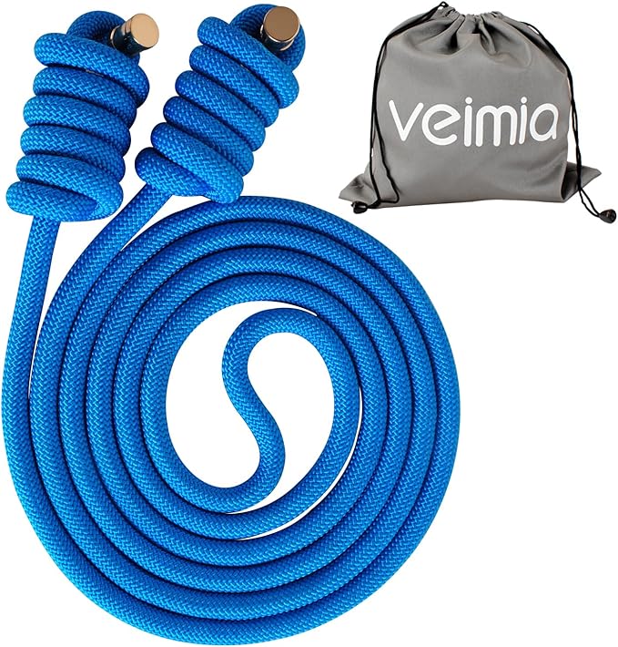 veimia Flow Rope for Fitness High Performance Double Woven Workout Rope Adjustable Flow Jump Rope for Men Women Training Indoor Outdoor Cardio Exercise Rope for beginner
