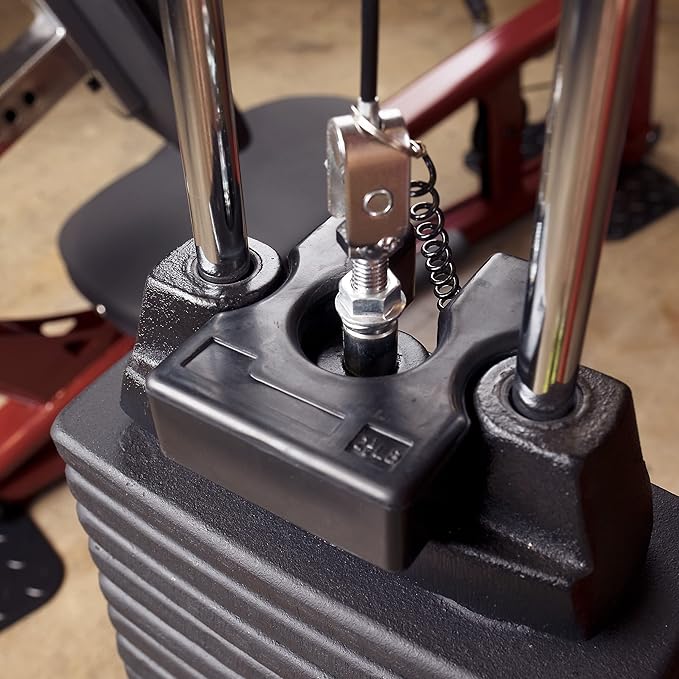 Body-Solid Weight Stack Adapter Plates - Add More Resistance to Your Weight Machines for Improved Results