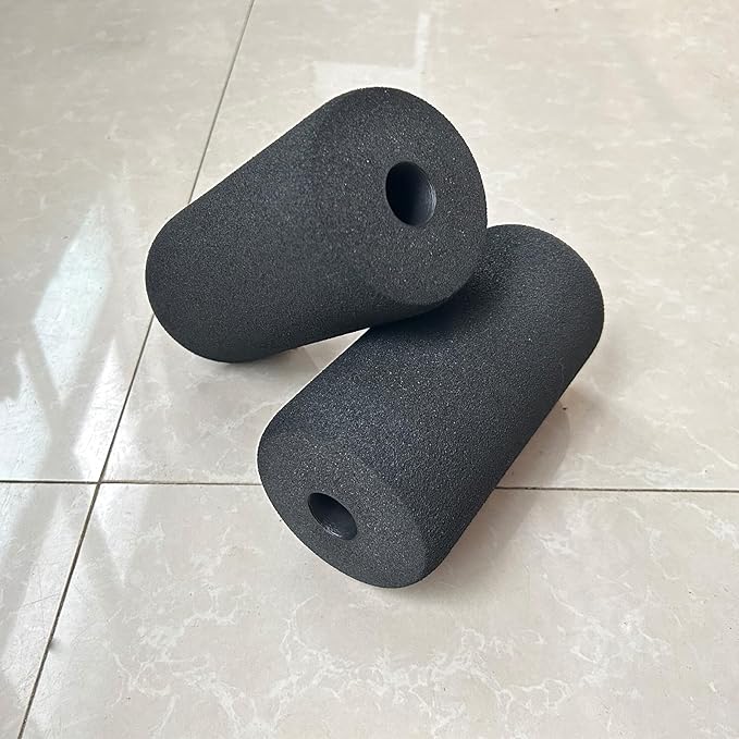 High Density Foam Roller, Replacement Foam Foot Pads for Home Gym Exercise Machines Equipments, Weight Bench Leg Extension Curl Attachment