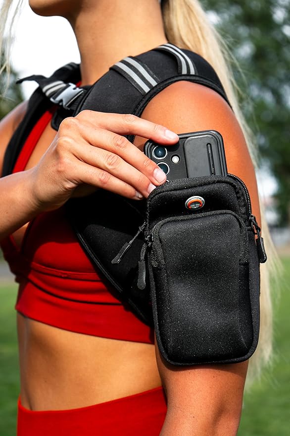 HANZO - Adustable Running Weight Vest Premium Weighted Vest for Running, Workouts, Fitness Training Hiking, Workout Running Vest with Easy Washing