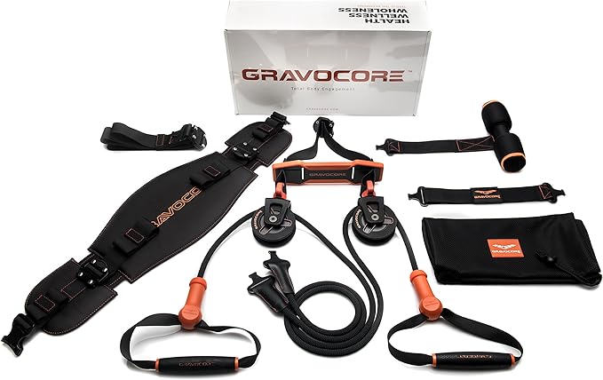 Home Gym Equipment - Complete Full Body Workout using Body Weight for Resistance - Strength Training and Cardio for Efficient at Home Fitness