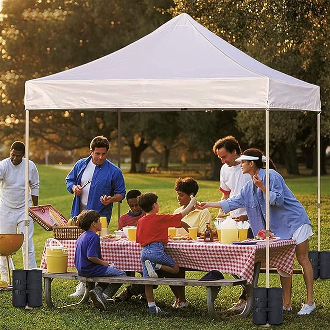 Plus Size Canopy Weight Bags(240 lbs) Set of 4, Heavy Duty Leg Gazebo Large Weights Sand Bags for Pop up Canopy Tent, Instant Outdoor Sun Shelter, Patio Umbrella