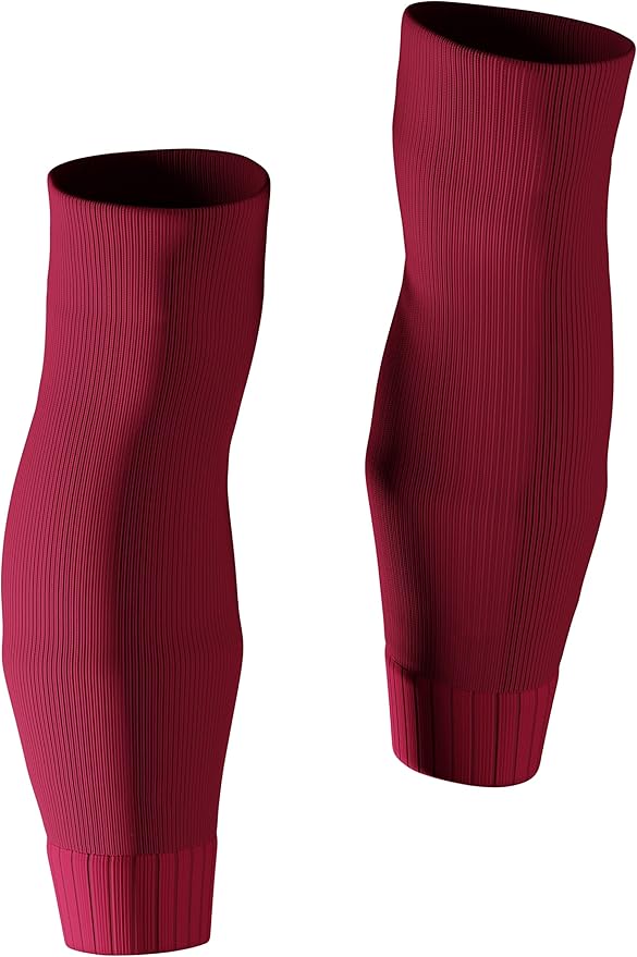 Tekkerz leg sleeve over 20 color variations compatible with grip socks for soccer, football, hockey, rugby athletic socks