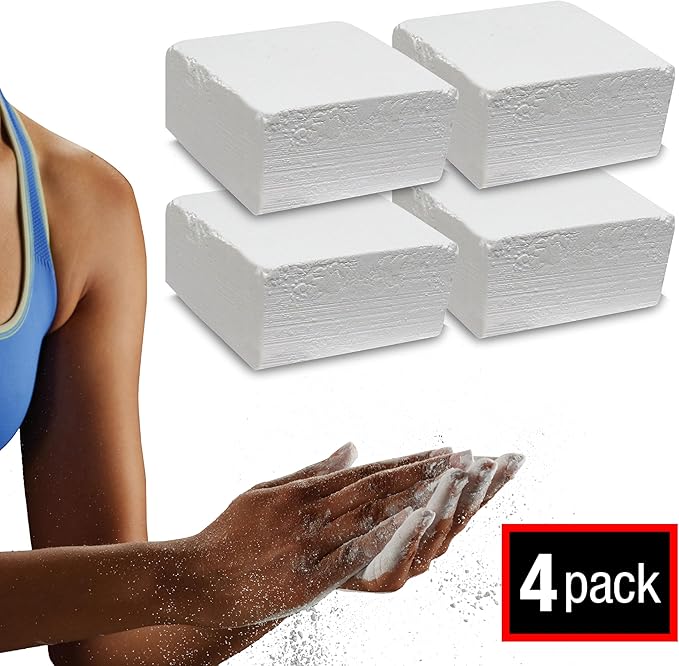 SPRI Chalk Block & Chalk Ball for Gymnastics, Rock Climbing, Bouldering, Rings, Weightlifting, Pool Billiards