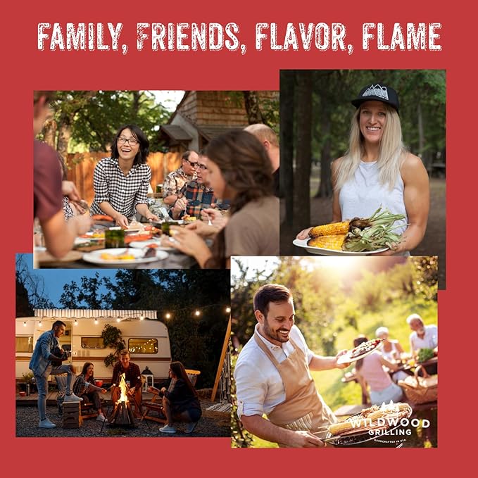 Wildwood Grilling Signature 5” x 11” Cedar Grilling Planks (2-Pack) - USA-Made & Sourced - Adds Delicate, Earthy Flavor to Food - 100% Natural Product for Fish, Seafood, Veggies & Fruit