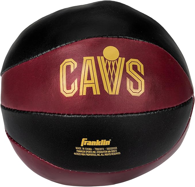 Franklin Sports NBA Toy Basketballs - 2 Pack of Kids Soft Mini Basketballs for Over The Door + Indoor Hoops - NBA Fan Shop