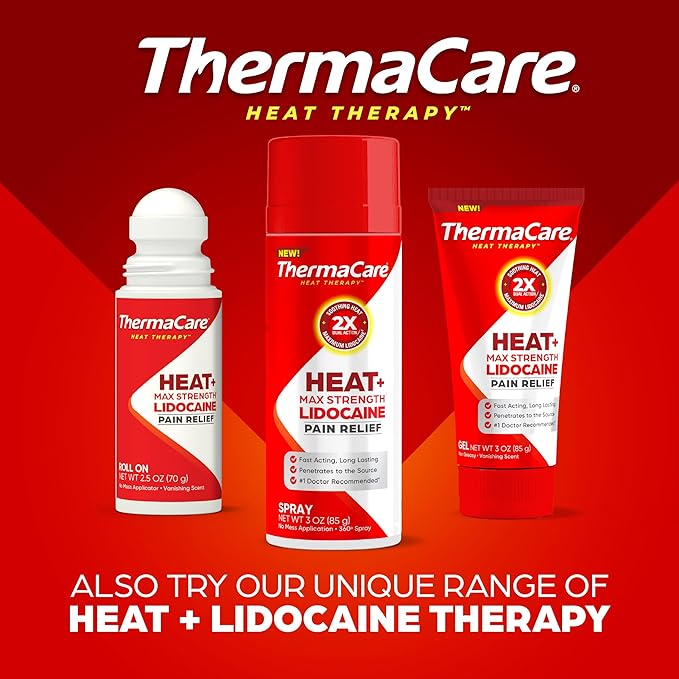 ThermaCare Advanced Back & Hip HeatWraps, Long-Lasting, Disposable Heat Therapy for Lower Back Pain, Muscle Soreness, & Herniated Discs, Drug-Free (L-XL, Pack of 10)