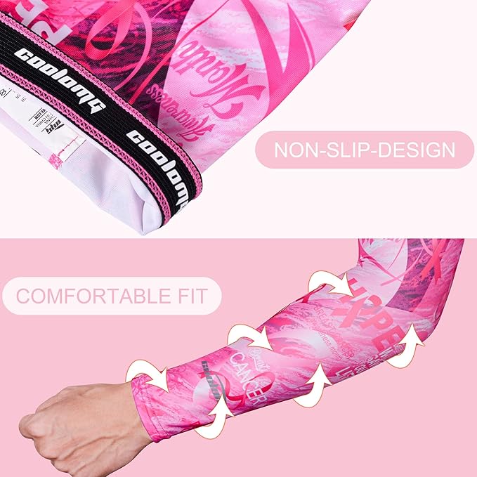 COOLOMG Basketball Compression Arm Sleeves for Baseball Football Volleyball Sports Youth Kids Adult