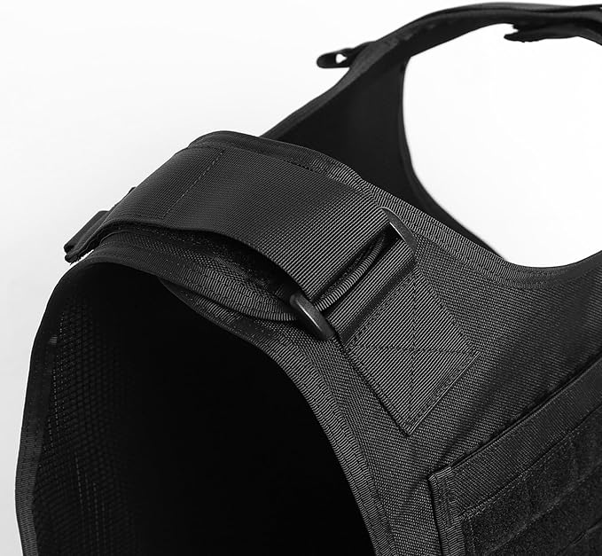 TACNEX Lightweight MOLLE Duty Vest Adjustable Weighted Workout Vest for Men Women