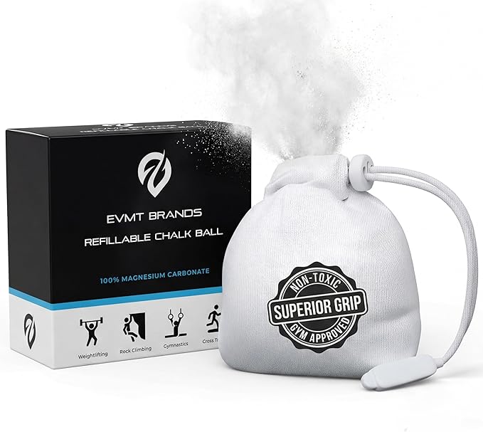 Liquid Chalk, Mess Free Gym Chalk for Weightlifting, Gymnastics, Rock Climbing, Dancing, and Lifting. Sweat Resistant and Long Lasting for Stronger Hand Grip. Package May Vary.