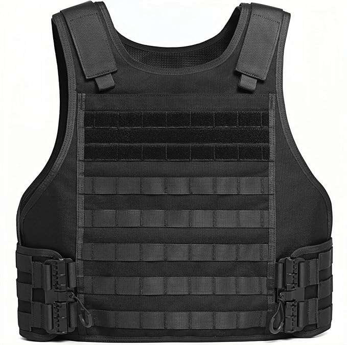 TACNEX Lightweight MOLLE Duty Vest Adjustable Weighted Workout Vest for Men Women