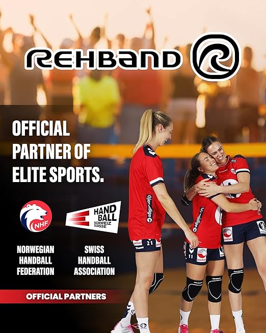 Rehband Knee Pads for Volleyball, Handball & Indoor Sports, Neoprene Knee Sleeve Protector, Comfortable & Snug Fit, Shock-absorbing Sports Knee Pads Unisex, Colour:Steel Grey, Size:XX-Large