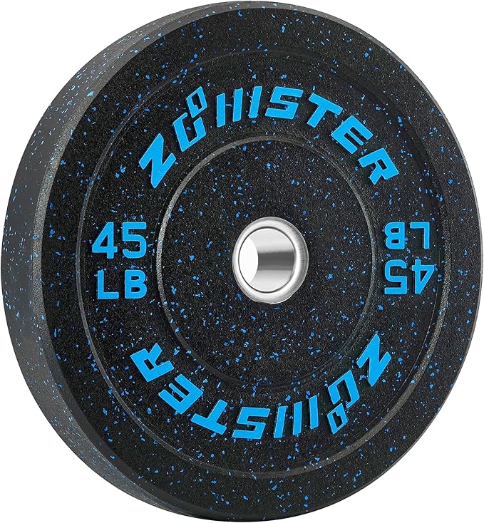Bumper Weight Plate Olympic Plate Hi-Temp Bumper Weight Plate with Steel Insert Strength Training Weight Lifting Plate