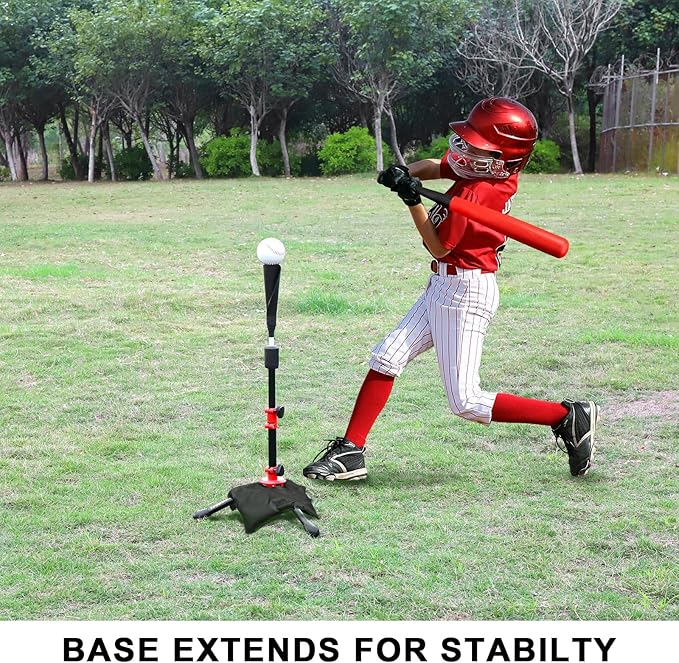 BaseGoal Baseball Tee Sandbag, Weighted Anchors for Batting Tee, All Sport Sandbag, Universal Softball Tee Sandbag for Hitting Drills and Added Stability