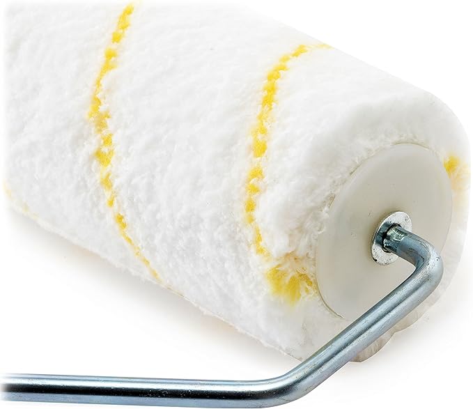 Bates- Paint Tray Set, 4 inch Paint Roller, Paint Tray, Foam Roller, Roller Brush, Small/Mini 4", House Painting Supplies, Paint Roller Covers, Roller Frame, Roller Naps