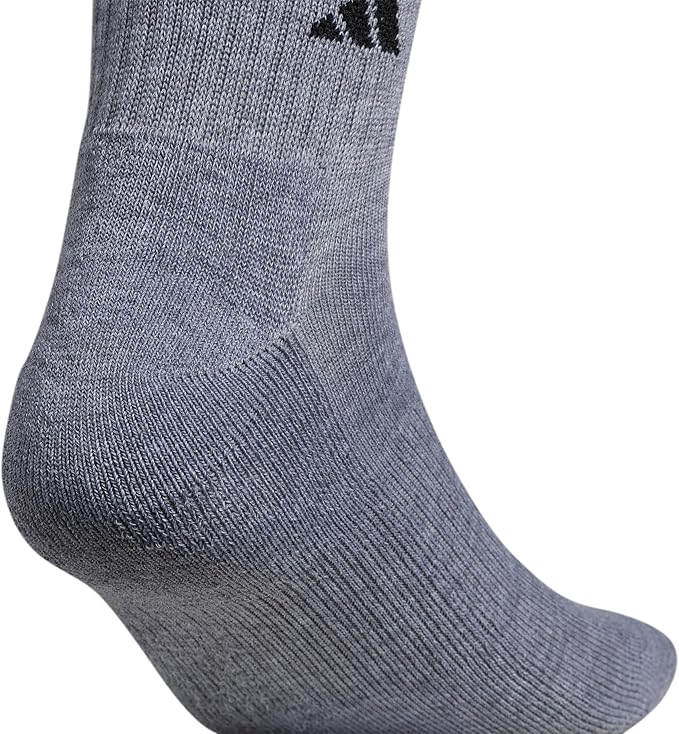 adidas Men's Athletic Cushioned 6-Pack Quarter