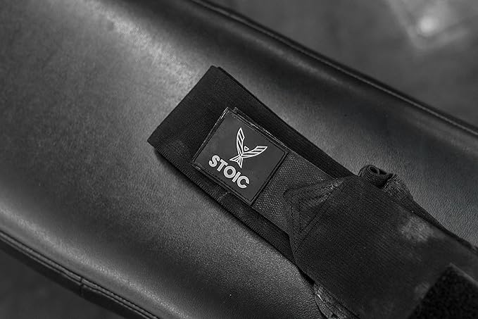 Stoic Wrist Wraps Weightlifting, Powerlifting, Cross Training, Bodybuilding with Thumb Loop. for Gym Workout, Men and Women Weight Lifting and Strength Training