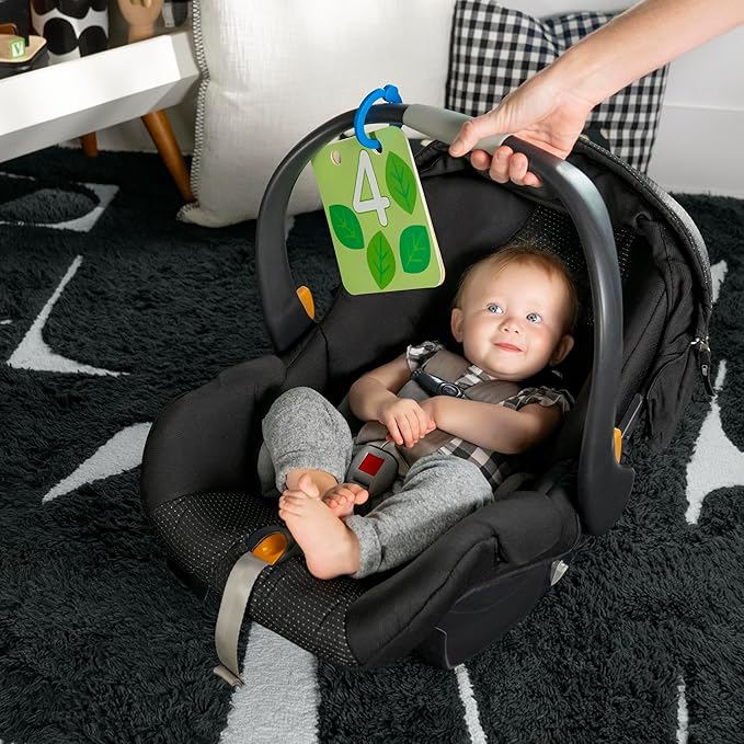 Baby Einstein Discovery Garden Tummy Time Mat & Mirror, Ages 0-6 Months, Multisensory