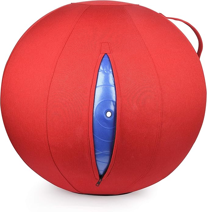 Stability Ball Chair for Office - Ergonomic Seating/Labor Birthing Pregnancy/Yoga Balance Stability Exercise Fitness