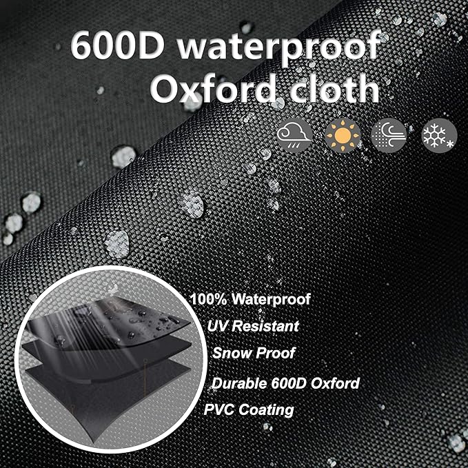 Basketball Hoop Sandbag - Heavy Duty Weighted Bottom Anchor for Basketball Hoops -600DOxford Fabric Waterproof Dustproof, Windproof, L35.4 xW23.6 xH5.1，Only Bag.