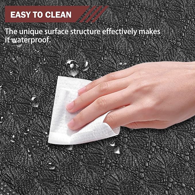 Stepwaver Extra Large Exercise Mat, 6'x4'/7'x5' /8'x5' (6mm) Thick Workout Mat for Home Gym & Garage Flooring, Shoe-Friendly, Non-Slip, Ultra Durable, Thick Large Workout Mats for Home Workouts