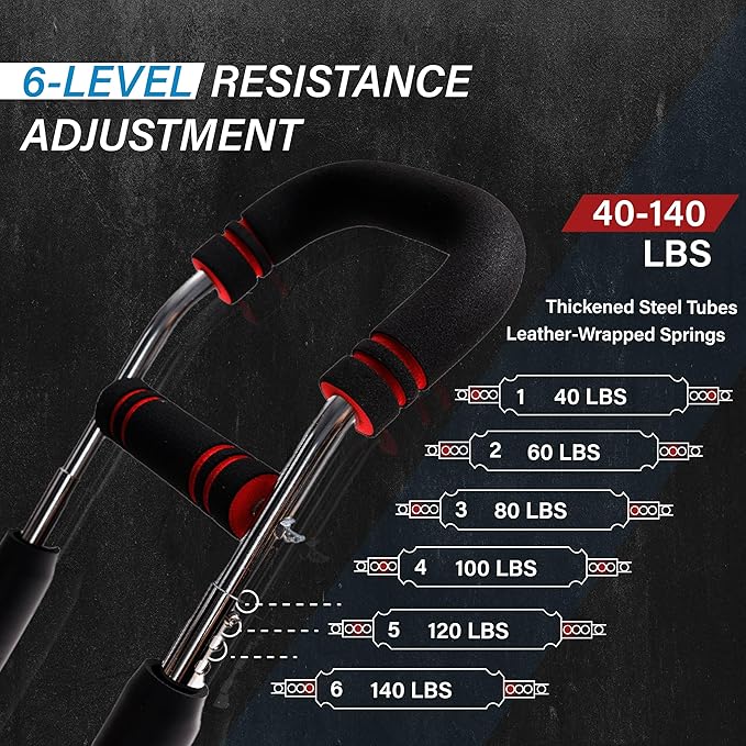 Adjustable Twister Arm Trainer – Modular Upper Body Resistance Trainer for Home Workouts, Multiple Resistance Options Available, with Grip & Finger Training Tools and Carry Bag