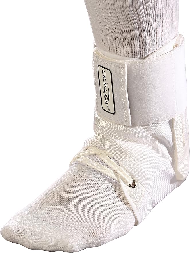 DonJoy Stabilizing PRO Ankle Brace - Medium, White