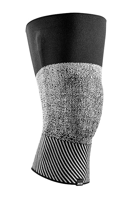 CEP Max Support Knee Sleeve, Black/White, Unisex, M