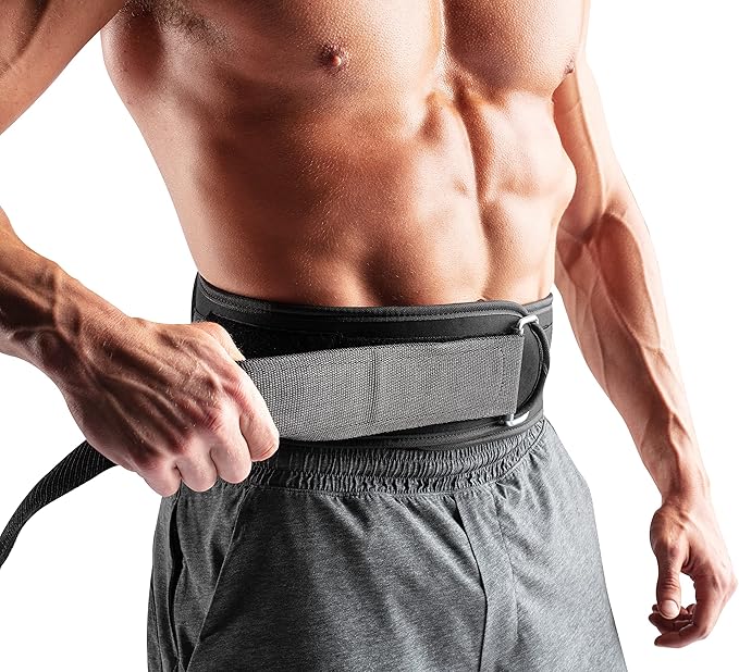 Weider Contoured Weight Lifting Belt for Deadlifts, Squats, Powerlifting Support, Strength Training - for Men and Women