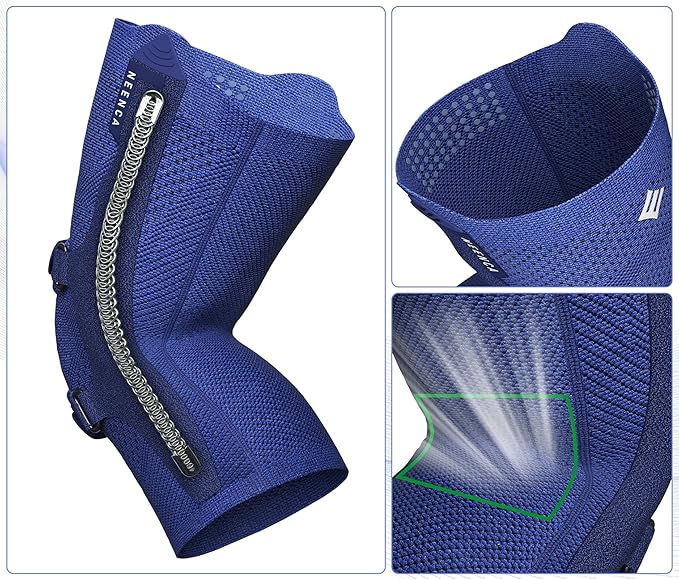NEENCA Knee Brace for Knee Pain, Compression Knee Support with Patella Tendon Strap & Gel Pads, Side Stabilizers. Knee Sleeve for Meniscus Tear, ACL, PCL, Arthritis, Joint Pain Relief, Runner, Workout