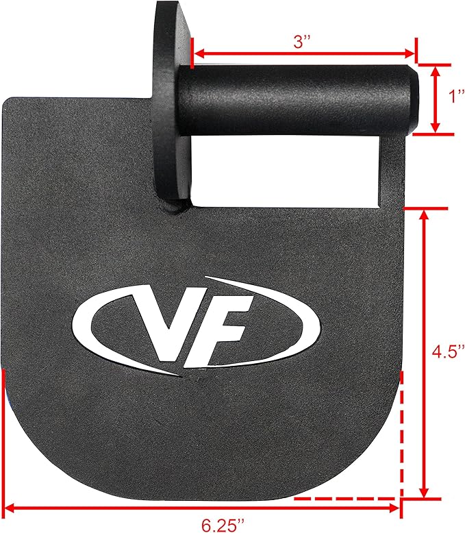 Valor Fitness Step Plate for 3"x 3"Rack - StepUp Platform - Inserts into Uprights for Reaching Higher Positions on Power and Squat Racks - 3 Gauge Steel - Strength Training Accessory