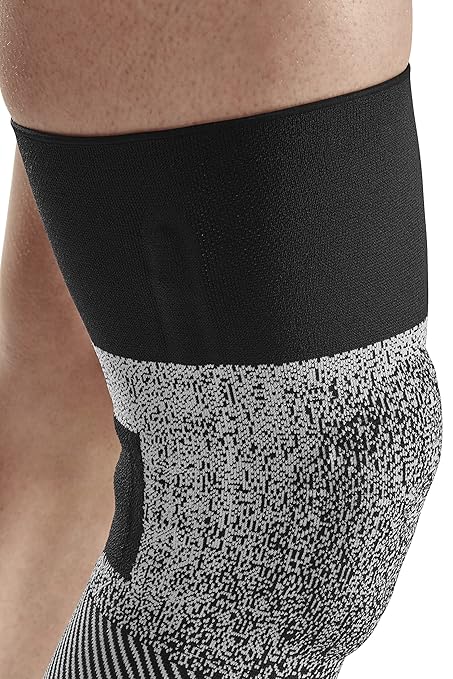 CEP Max Support Knee Sleeve, Black/White, Unisex, XS