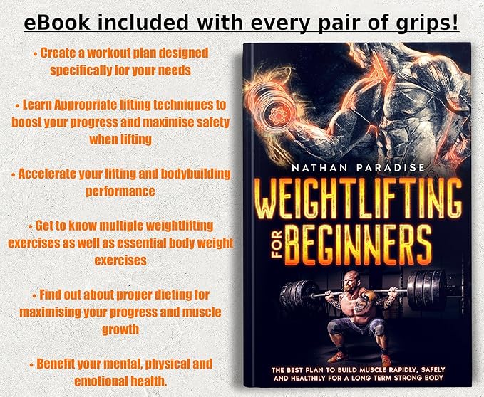 Gainz - Thick Grips Dumbell/Barbell Weight Lifting Adapters - Grow Bigger Biceps - Training, Bodybuilding (Set of 2)