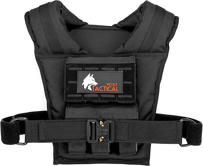 WOLF TACTICAL Weighted Training Vest - Weighted Vest Men Strength Training Weight Vests Workout Vest Weight Vest for Men