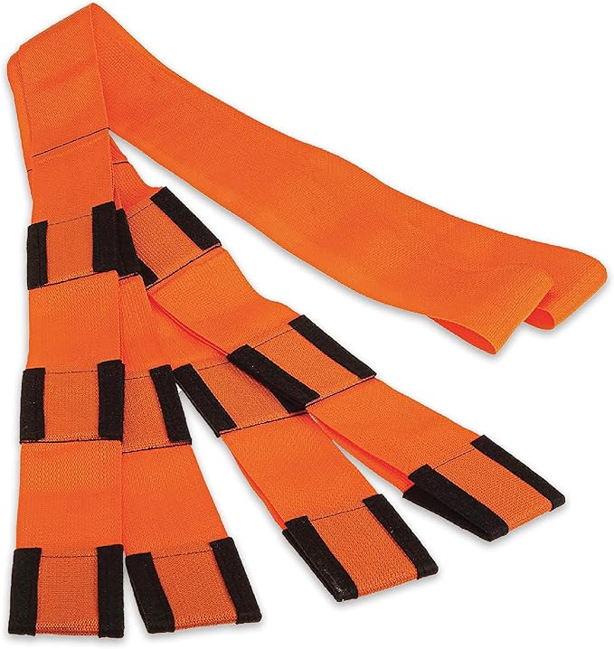 Forearm Forklift Furniture Moving Straps – 2-Person Lifting Strap for Moving Furniture, Appliances, Heavy Duty Carrying for Heavy Objects up to 800 lbs, Orange