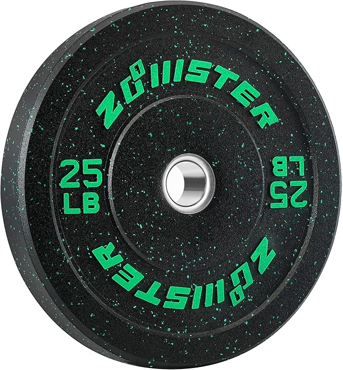 Bumper Weight Plate Olympic Plate Hi-Temp Bumper Weight Plate with Steel Insert Strength Training Weight Lifting Plate