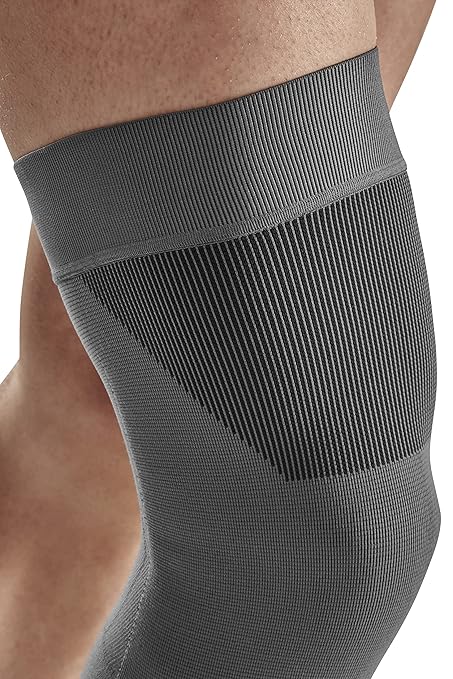 CEP Mid Support Knee Sleeve, Grey, Unisex, L