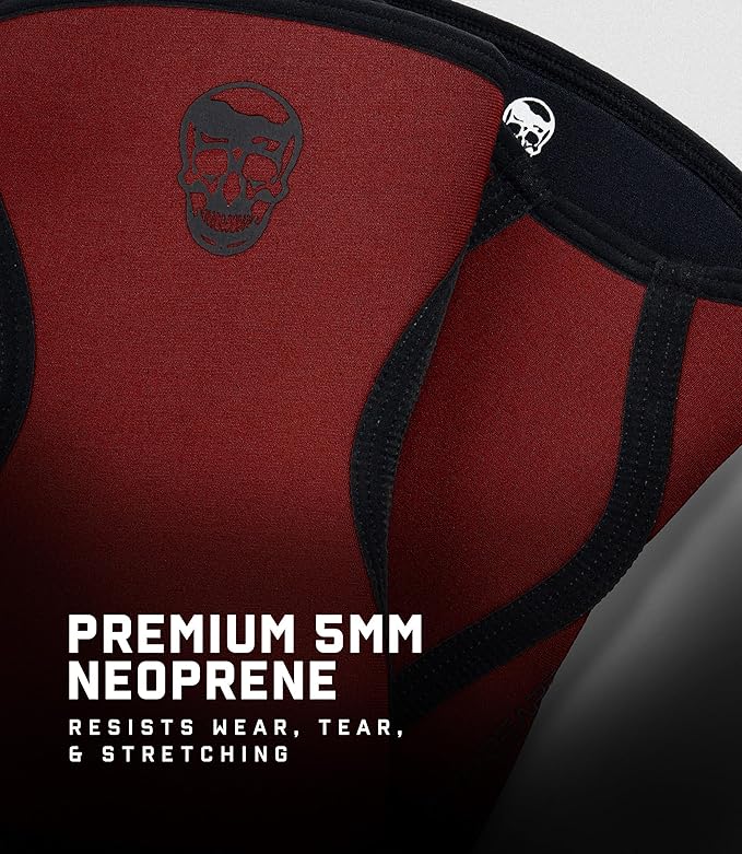 Gymreapers 5MM Knee Sleeves for Weightlifting, Squats, Powerlifting, and Functional Training – Compression Knee Support for Men & Women – Joint Protection & Recovery – Pair