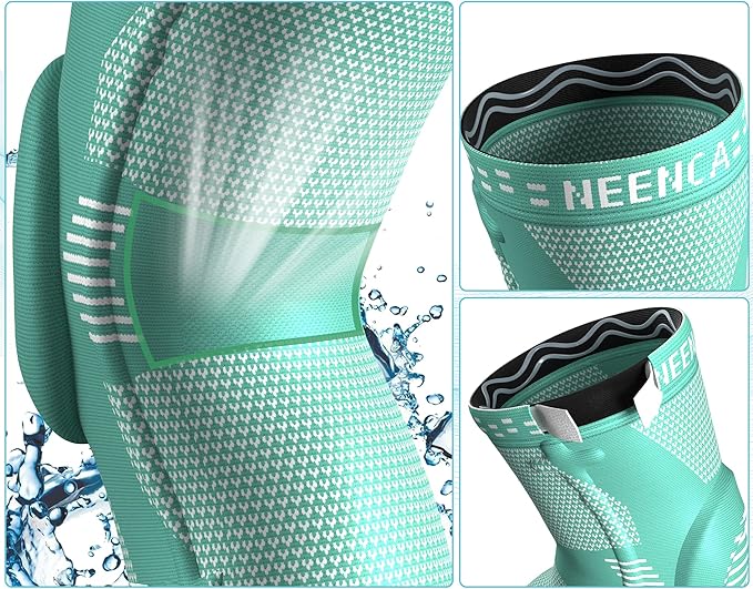 NEENCA Professional Knee Brace for Women/Men, Knee Support with Patella Pad & Side Stabilizers, Compression Knee Sleeve for Knee Joint Pain, Meniscus Tear, ACL, PCL, Runner, Workout