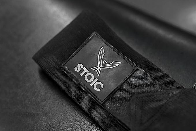 Stoic Wrist Wraps Weightlifting, Powerlifting, Cross Training, Bodybuilding with Thumb Loop. for Gym Workout, Men and Women Weight Lifting and Strength Training