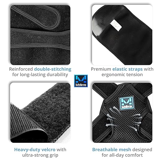 Posture Corrector for Women & Men – Adjustable Back Brace for Alignment, Pain Relief & Back Support – Premium Back Posture Trainer for Improved Posture