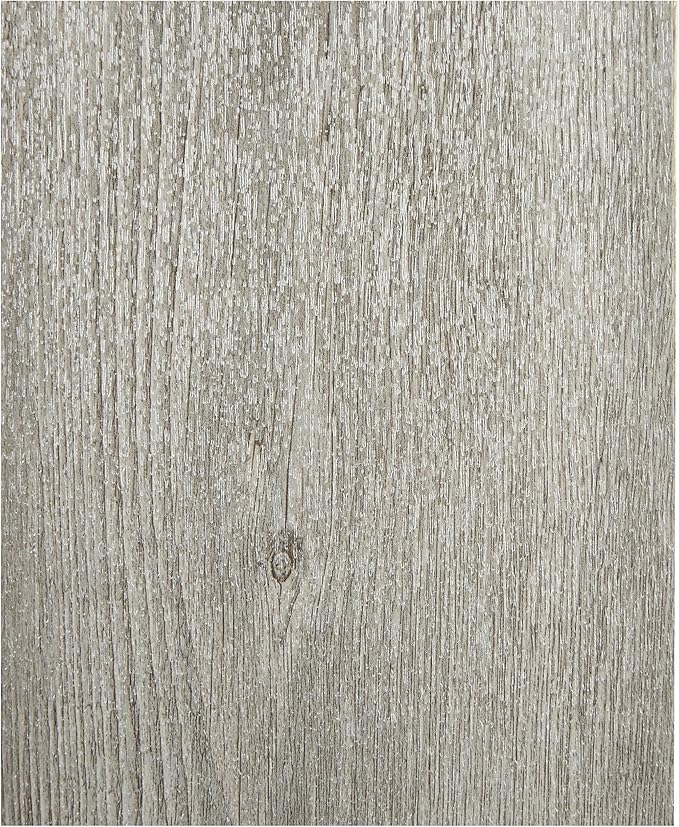Vinyl Peel and Stick Floor Tile, Self-Adhesive Wood Plank, 10-Pack (15 Square Feet) - 6 Inch Width, 36 Inch Length, 1.2mm - Light Grey Oak - Easy DIY Nexus Planks for Any Room by Achim Home Decor