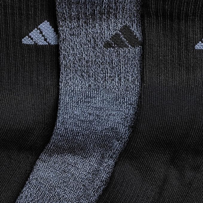 adidas Men's Athletic Cushioned 6-Pack Quarter